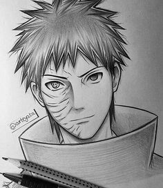 Detail Gambar Naruto Pake Pensil Nomer 39