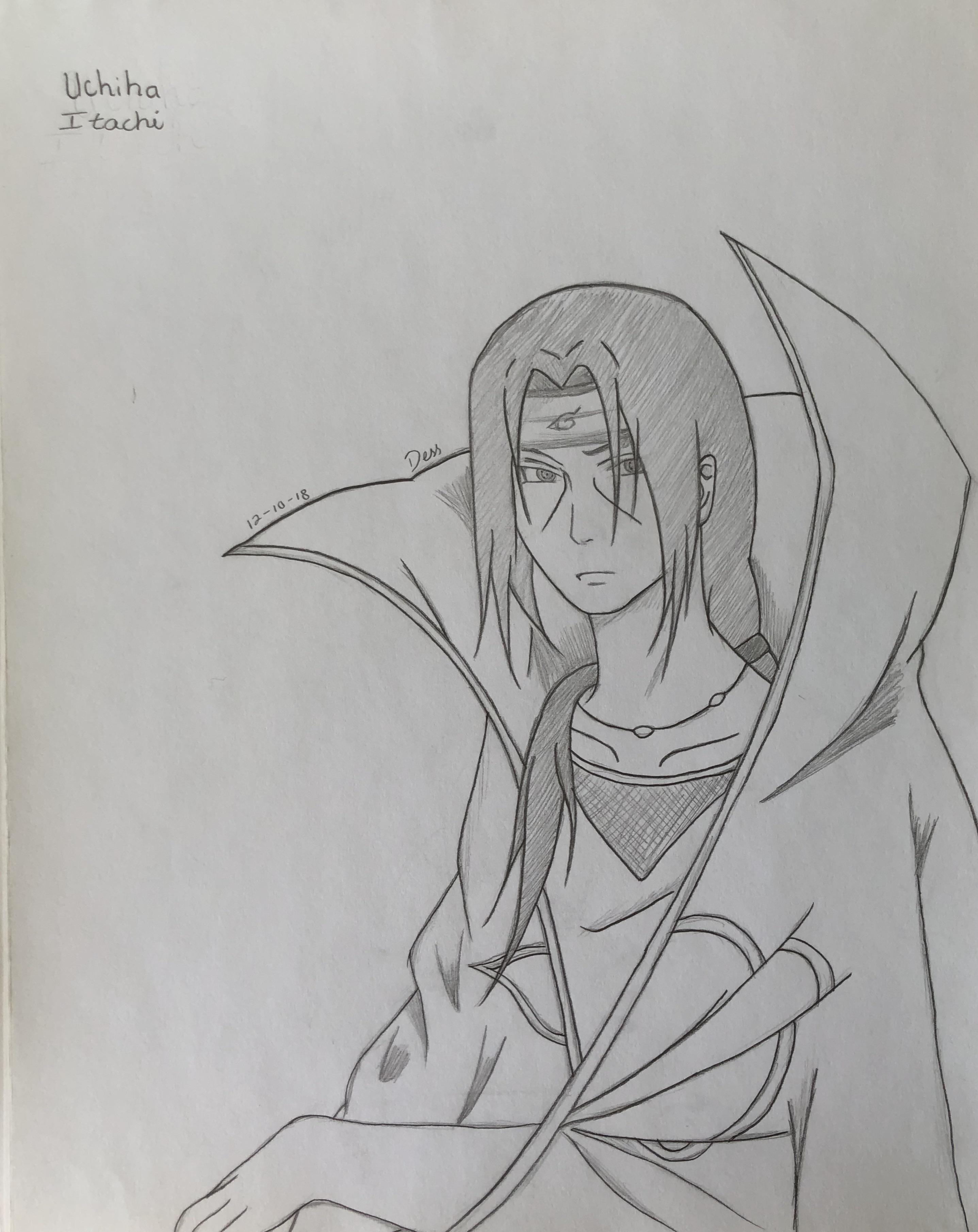 Detail Gambar Naruto Pake Pensil Nomer 44