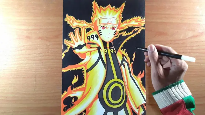 Detail Gambar Naruto Pake Pensil Nomer 49