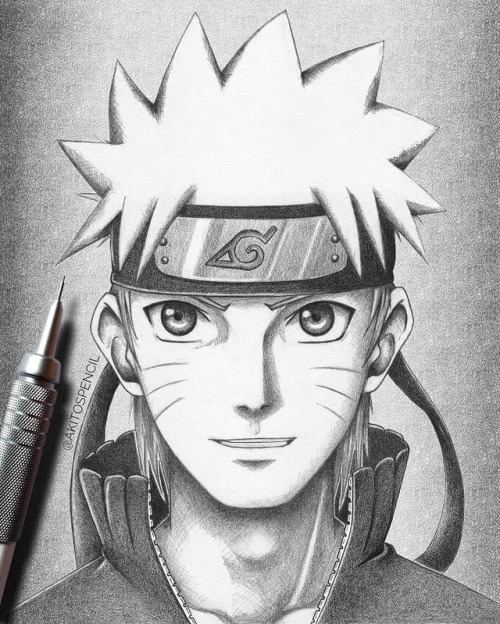 Gambar Naruto Pensil - KibrisPDR