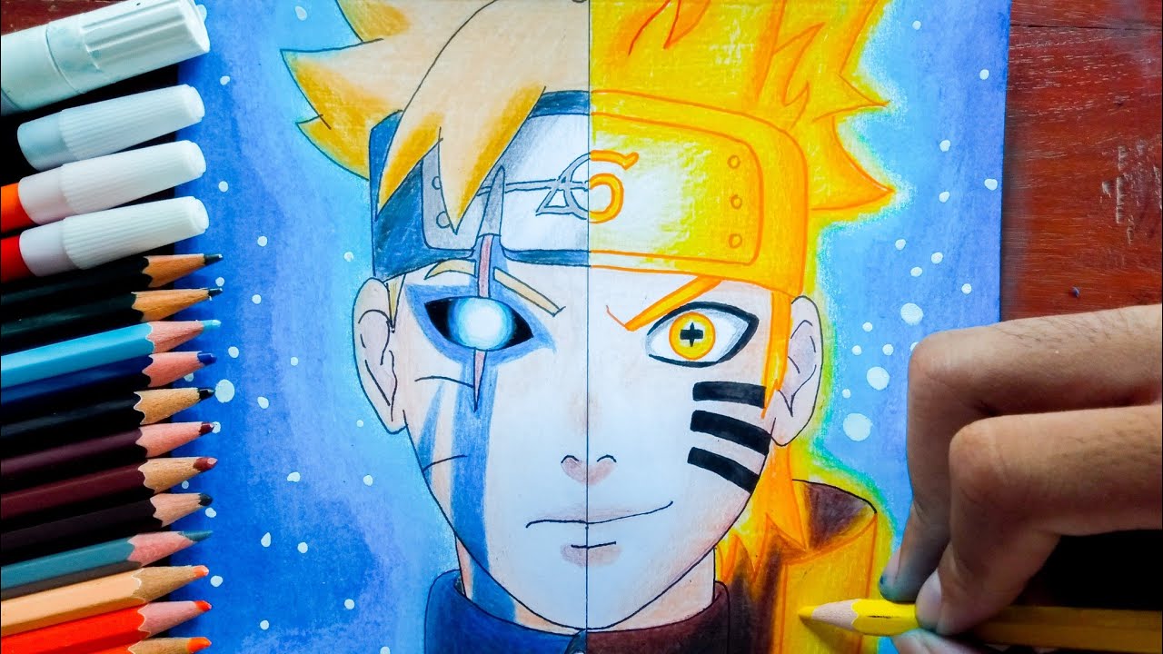 Detail Gambar Naruto Pensil Nomer 28