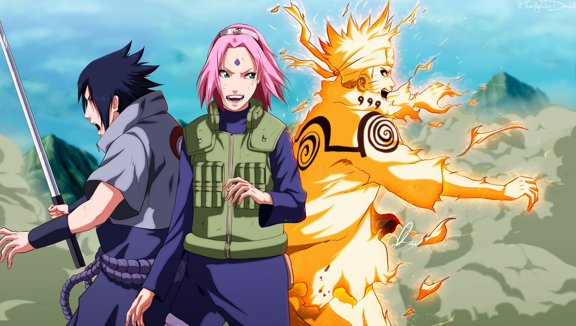 Detail Gambar Naruto Sakura Sasuke Nomer 9