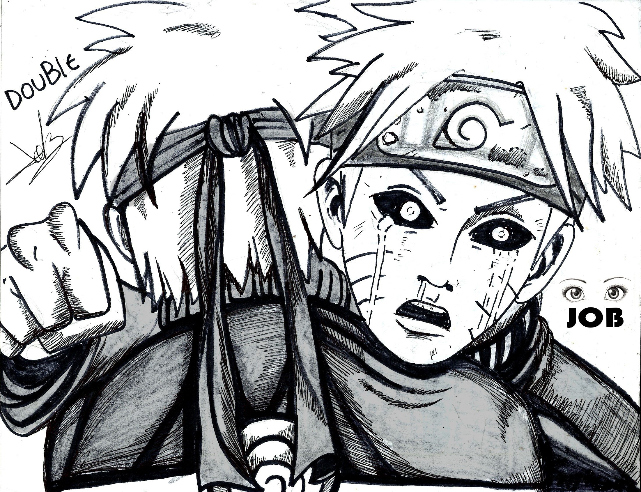 Detail Gambar Naruto Tanpa Warna Nomer 51