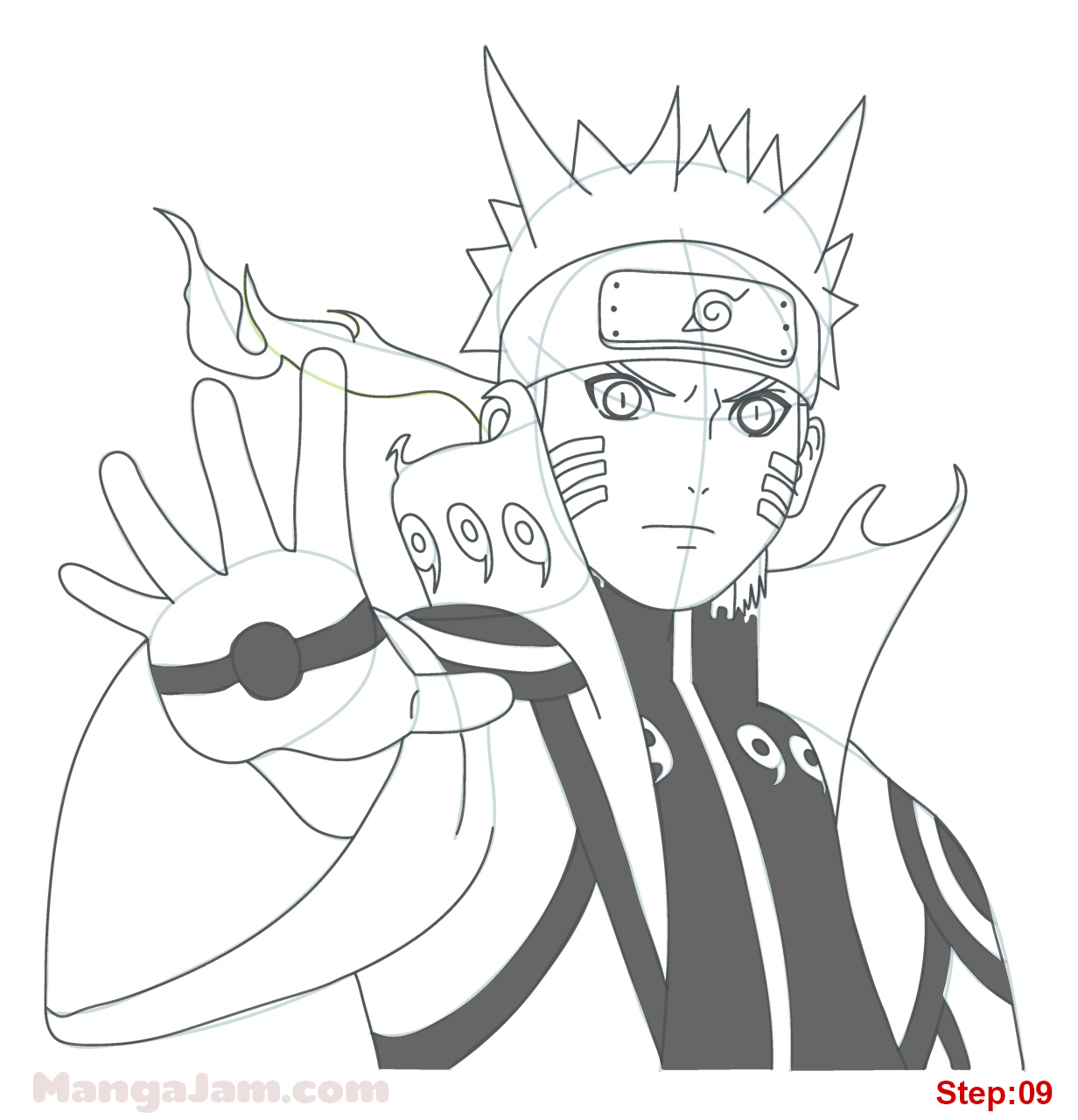 Detail Gambar Naruto Yang Mudah Digambar Nomer 45