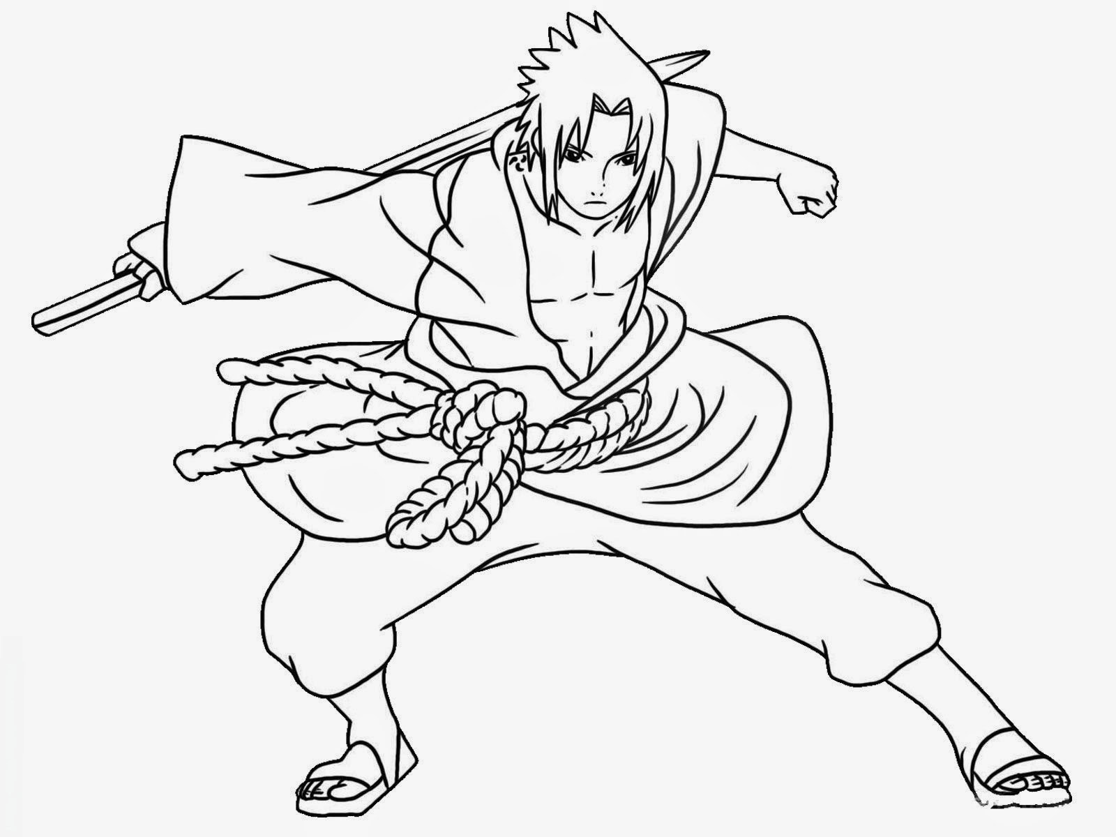 Detail Gambar Narutoyang Belum Diwarnai Nomer 34