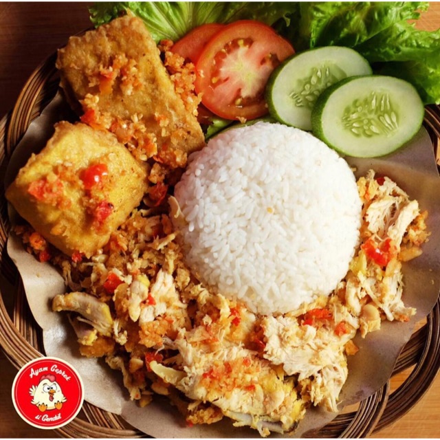 Detail Gambar Nasi Ayam Geprek Nomer 41