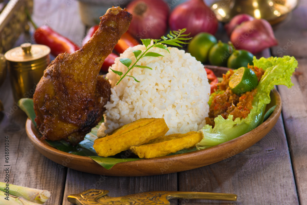 Detail Gambar Nasi Ayam Penyet Nomer 26