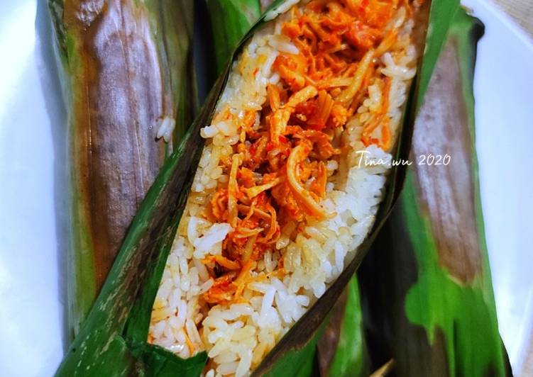 Detail Gambar Nasi Bakar Teri Nomer 11