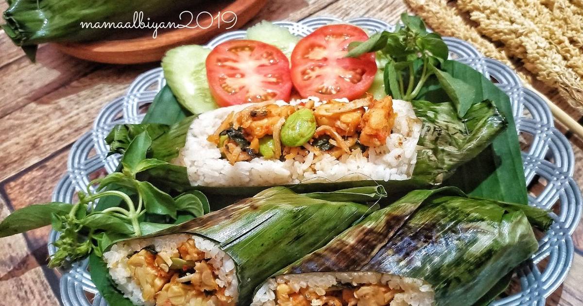 Detail Gambar Nasi Bakar Teri Nomer 12