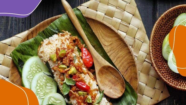 Detail Gambar Nasi Bakar Teri Nomer 3