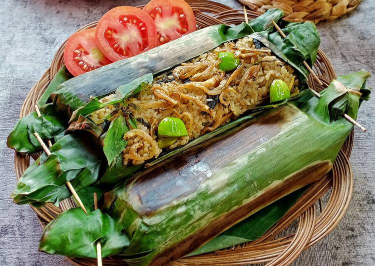 Detail Gambar Nasi Bakar Teri Nomer 25