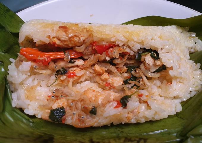 Detail Gambar Nasi Bakar Teri Nomer 47