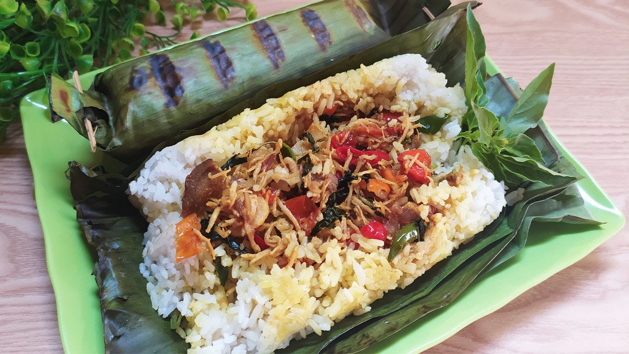 Detail Gambar Nasi Bakar Teri Nomer 7