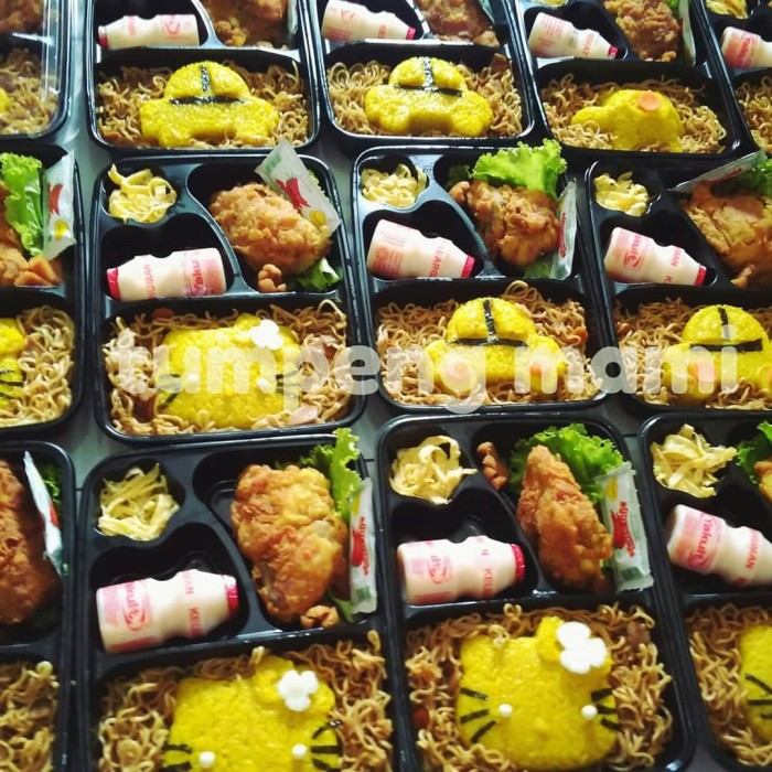 Detail Gambar Nasi Bento Ultah Anak Nomer 31