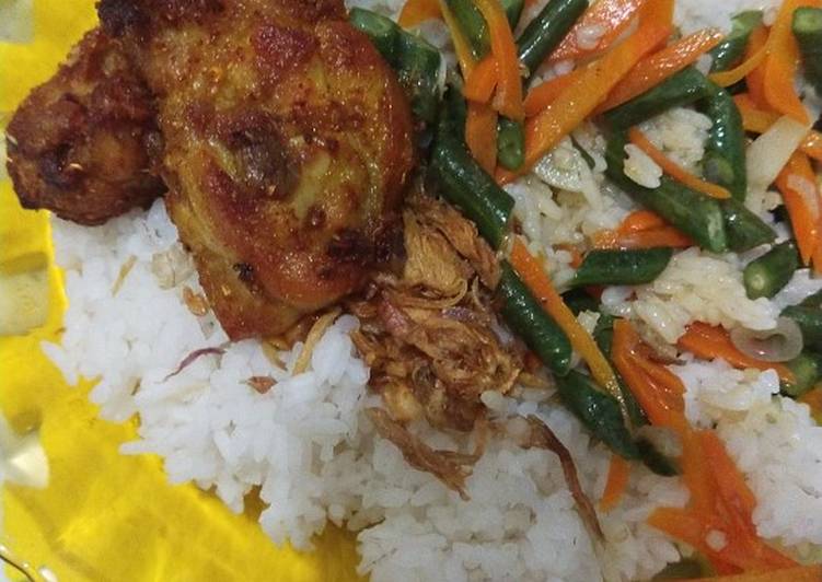 Detail Gambar Nasi Dan Lauk Sederhana Nomer 3