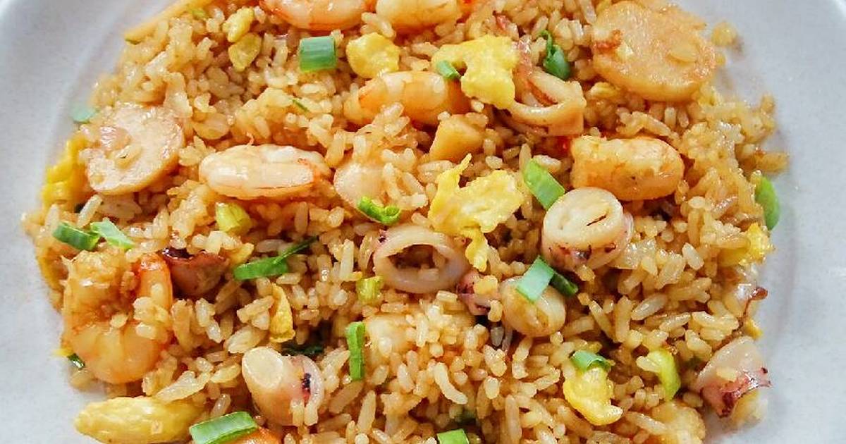 Detail Gambar Nasi Goreng Seafood Nomer 7