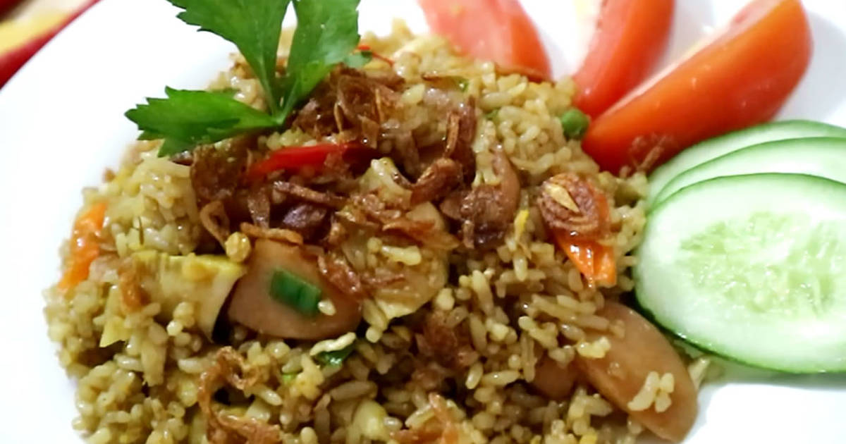 Detail Gambar Nasi Goreng Sosis Nomer 18