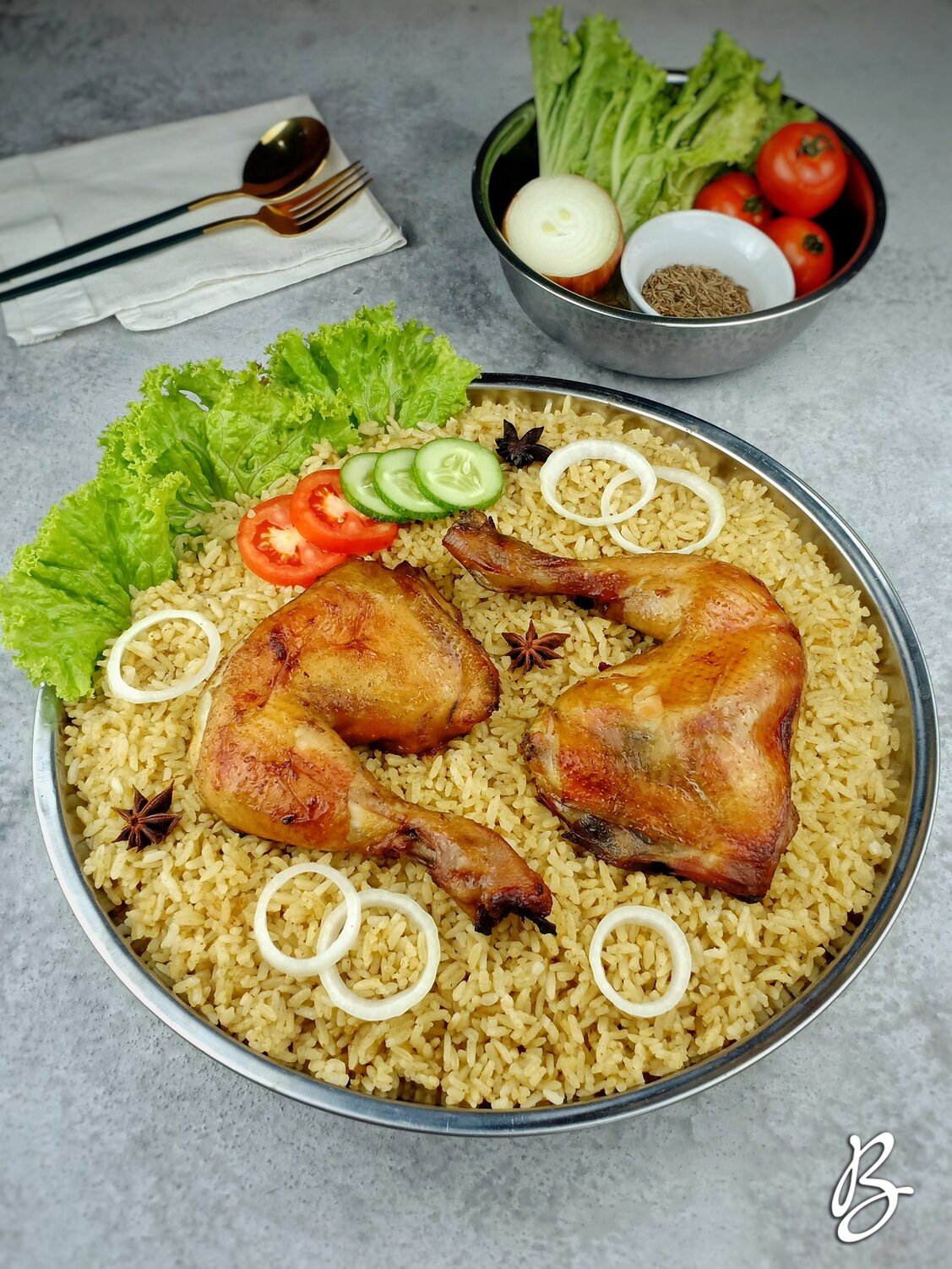 Detail Gambar Nasi Kebuli Ayam Nomer 12