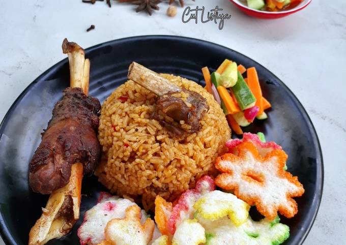 Detail Gambar Nasi Kebuli Kambing Nomer 9