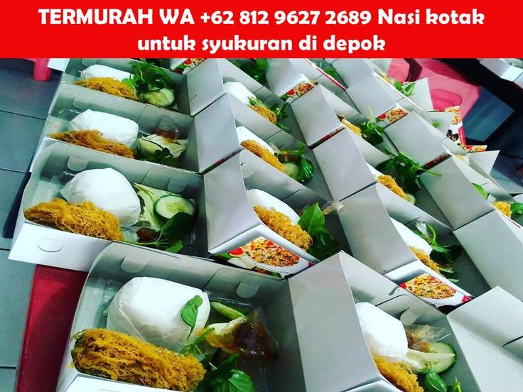 Detail Gambar Nasi Kotak Sederhana Nomer 46