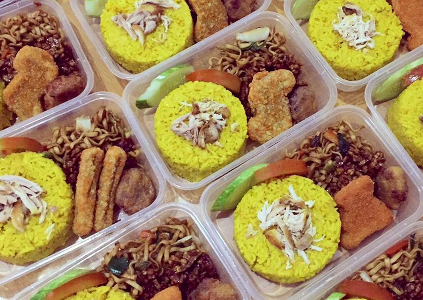 Detail Gambar Nasi Kuning Bento Nomer 7