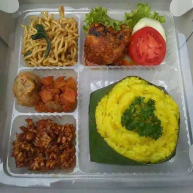 Detail Gambar Nasi Kuning Kotak Nomer 19