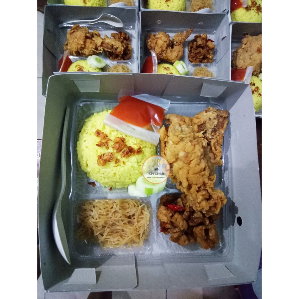 Detail Gambar Nasi Kuning Kotak Nomer 35