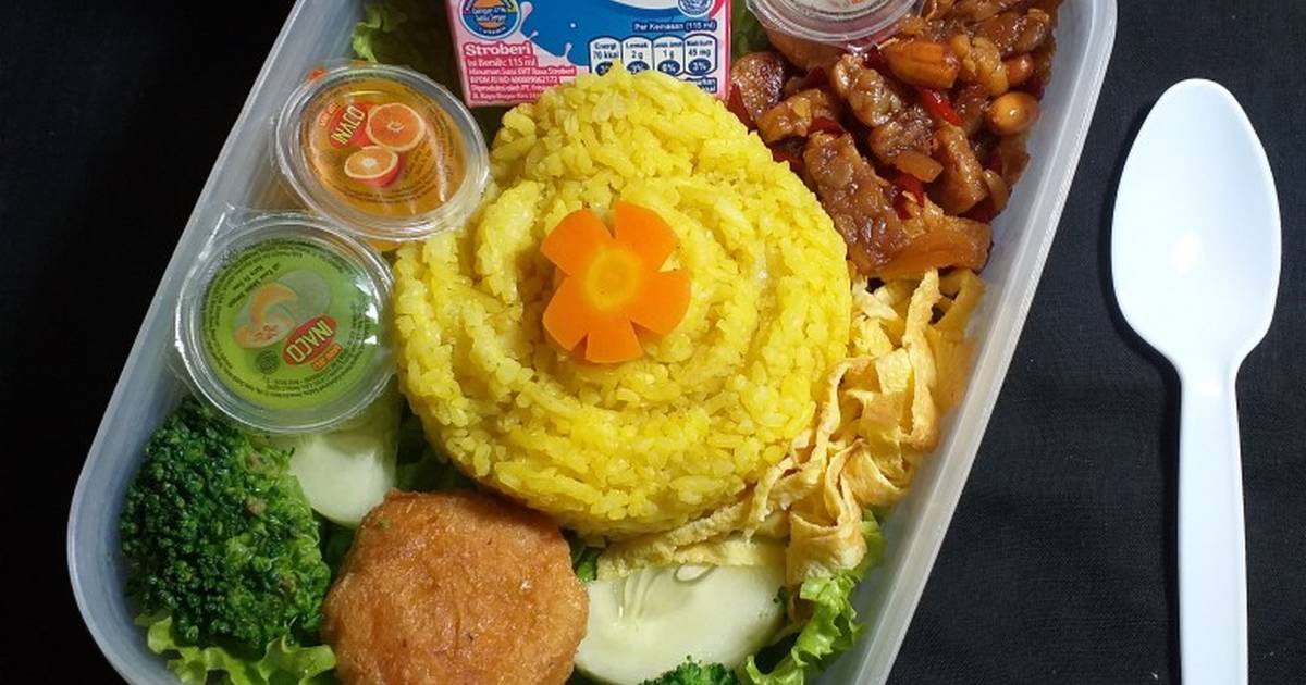 Detail Gambar Nasi Kuning Kotak Nomer 39