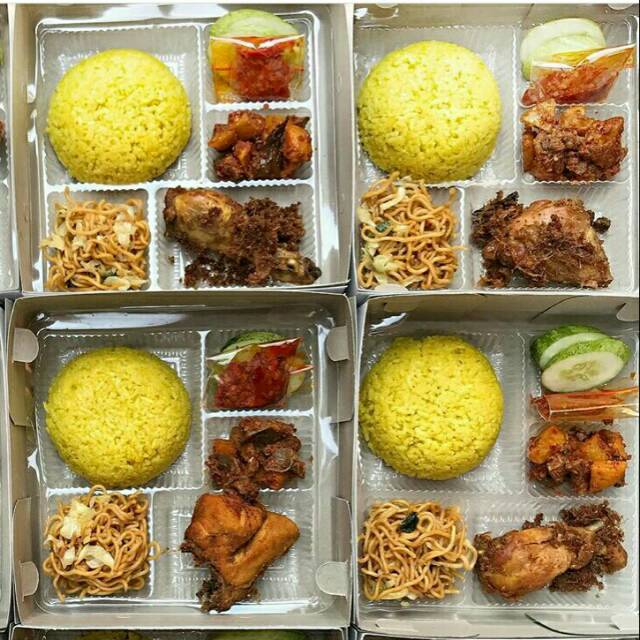 Detail Gambar Nasi Kuning Kotak Nomer 45