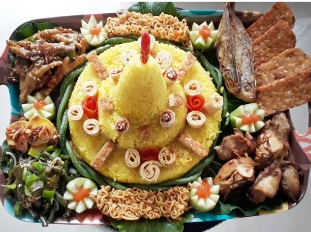 Detail Gambar Nasi Kuning Ulang Tahun Nomer 44