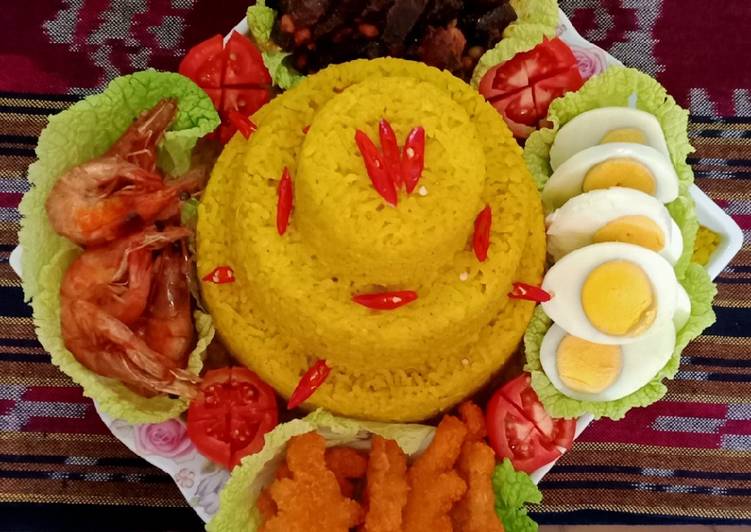 Detail Gambar Nasi Kuning Ultah Nomer 3