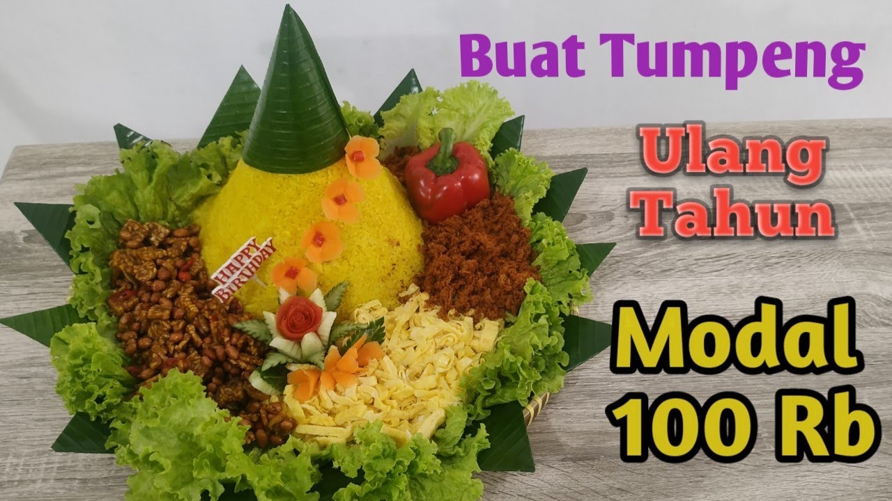 Detail Gambar Nasi Kuning Ultah Nomer 50