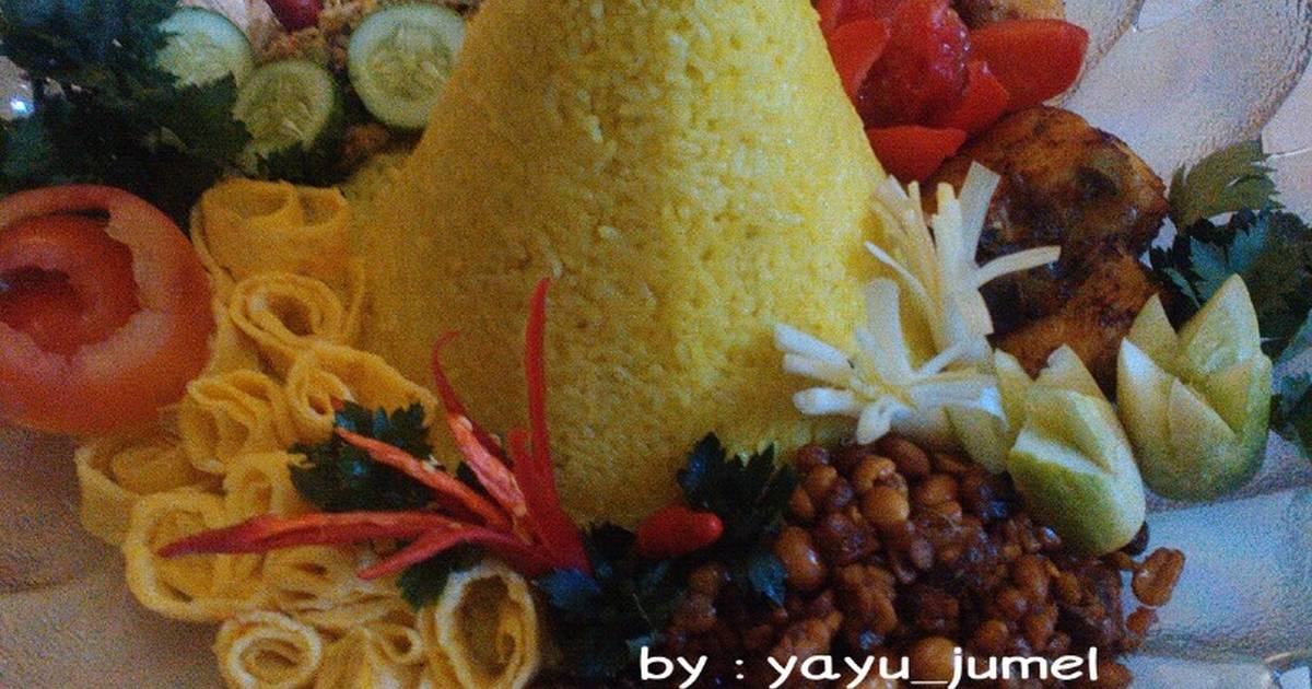 Detail Gambar Nasi Kuning Ultah Nomer 7