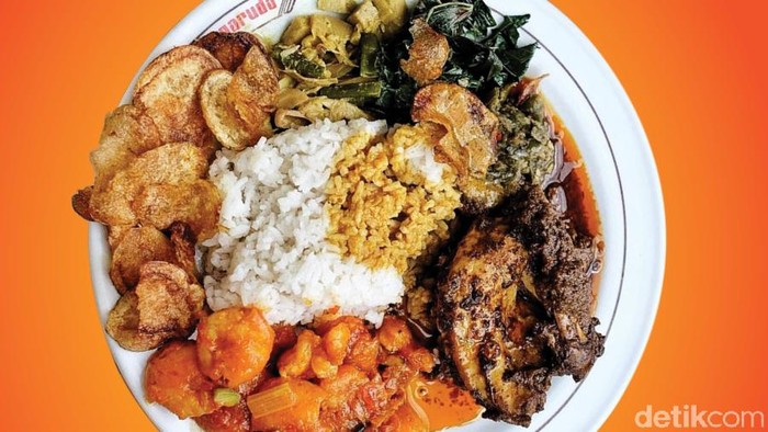 Detail Gambar Nasi Padang Komplit Nomer 9