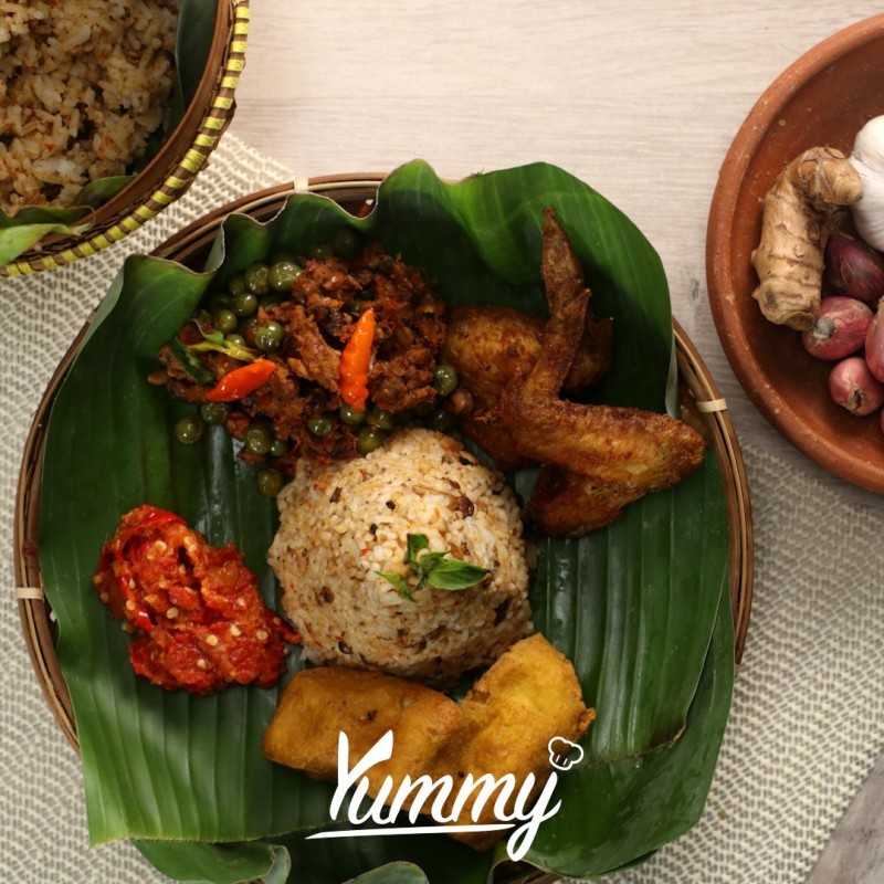 Detail Gambar Nasi Tutug Oncom Komplit Nomer 19