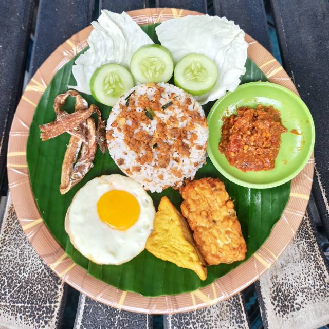 Detail Gambar Nasi Tutug Oncom Komplit Nomer 27