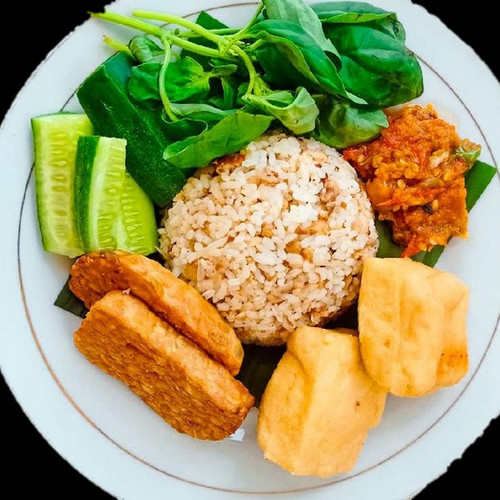Detail Gambar Nasi Tutug Oncom Komplit Nomer 5