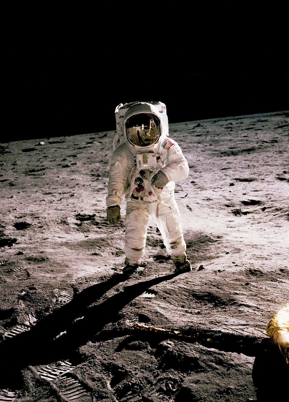 Detail Gambar Neil Armstrong Di Bulan Nomer 24