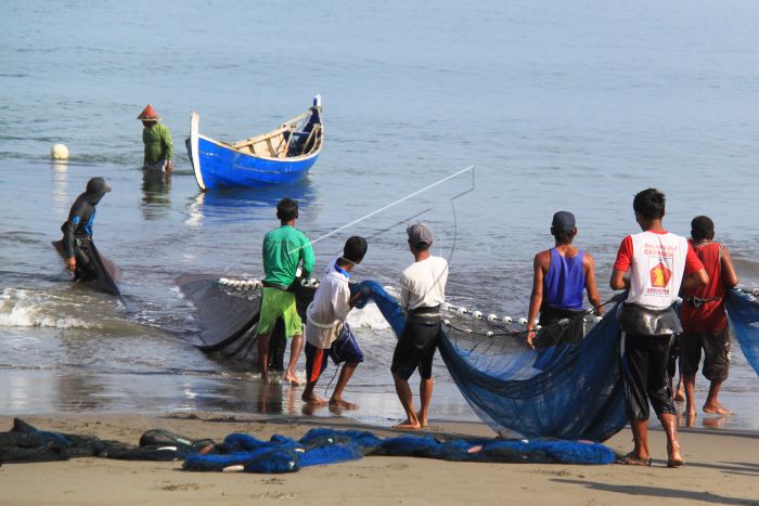 Detail Gambar Nelayan Menangkap Ikan Di Laut Nomer 43