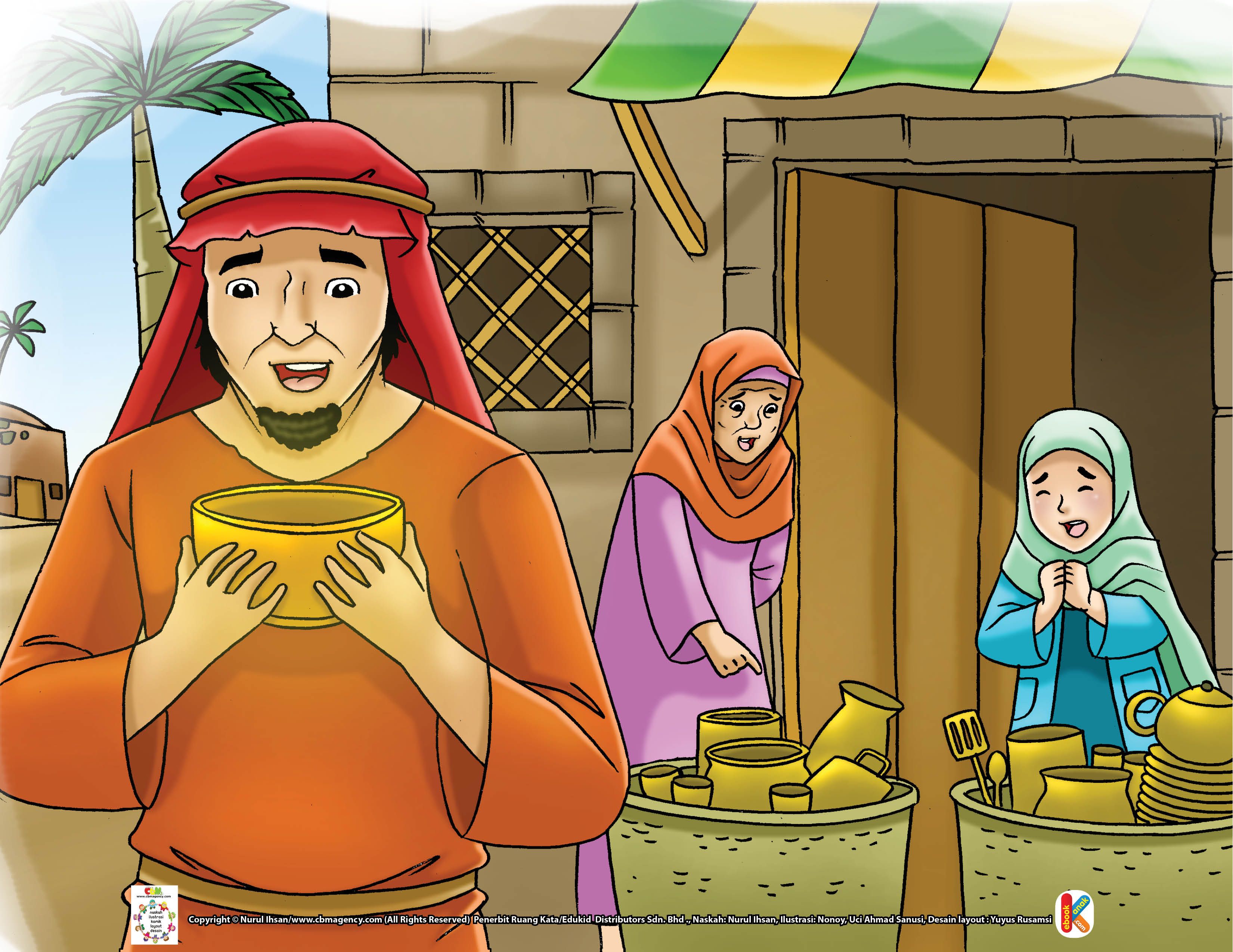 Detail Gambar Nenek Kartun Muslim Nomer 20