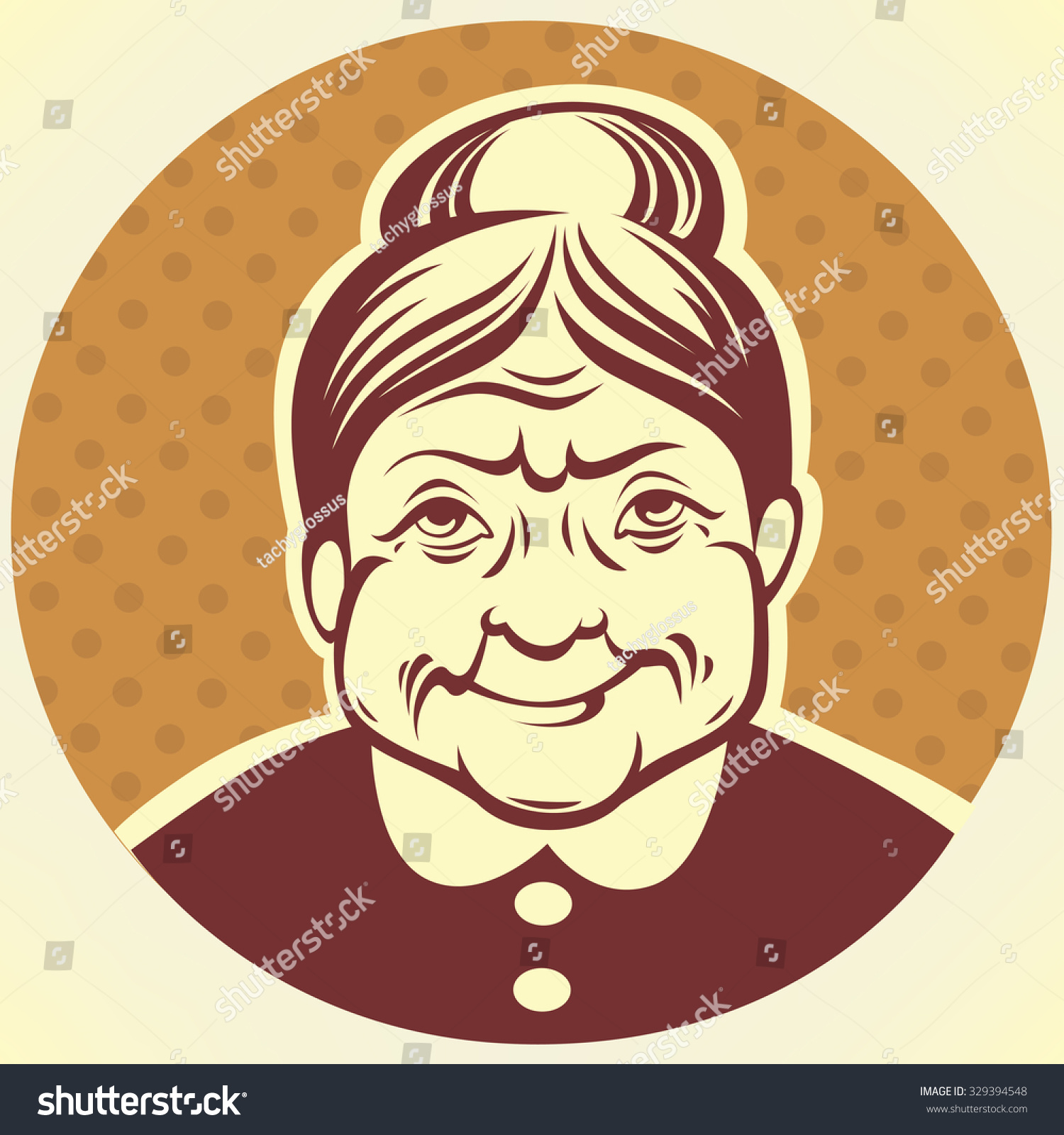 Gambar Nenek Vector - KibrisPDR