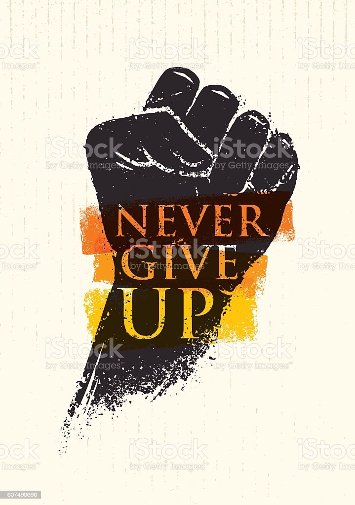 Gambar Never Give Up - KibrisPDR