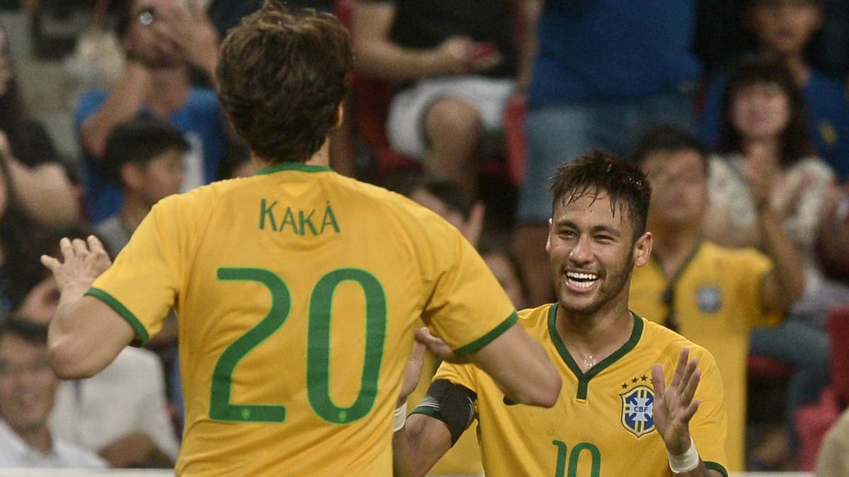 Detail Gambar Neymar Dengan Kaka Nomer 17