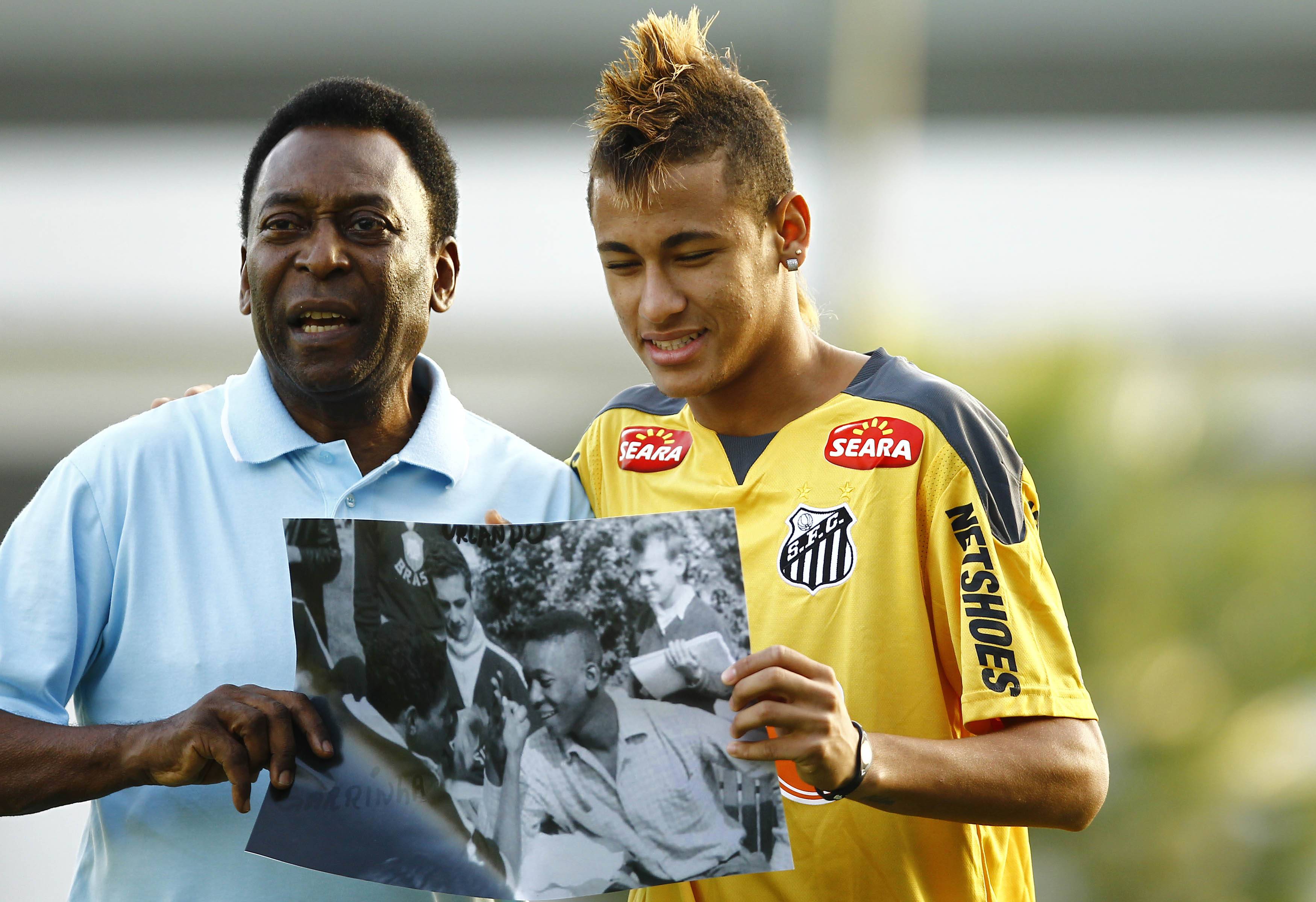 Detail Gambar Neymar Di Santos Nomer 22