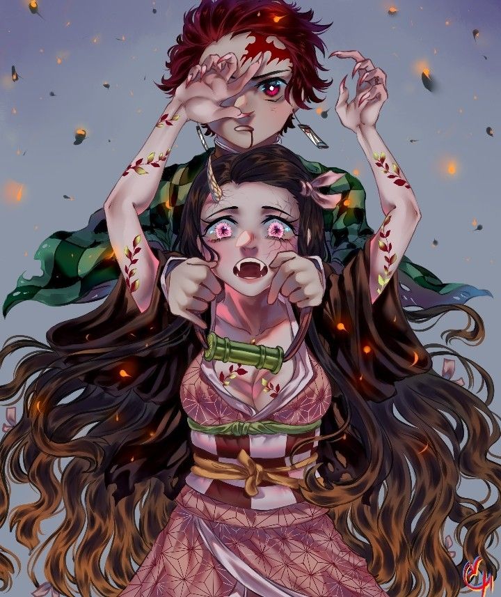 Detail Gambar Nezuko Dan Tanjiro Nomer 21