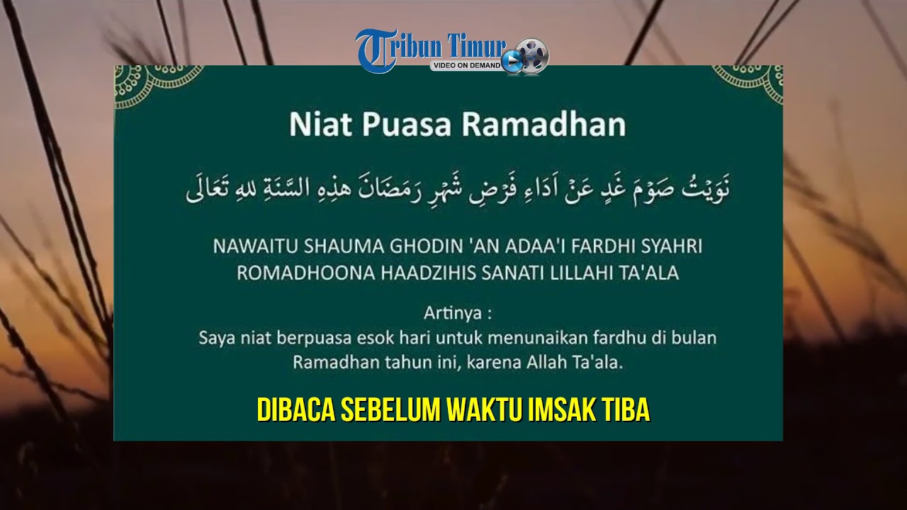 Detail Gambar Niat Puasa Ramadhan Nomer 8