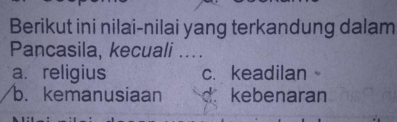 Detail Gambar Nilai Nilai Yang Terkandung Dlm Pancasila Nomer 52