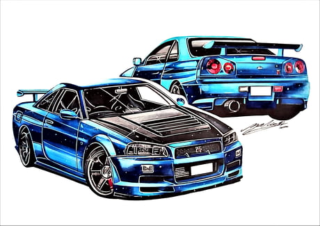 Detail Gambar Nissan Skyline Gtr R34 Nomer 37