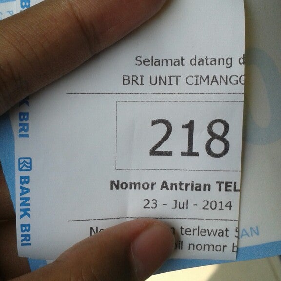 Detail Gambar Nomor Antrian Bank Bri Nomer 22