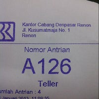 Detail Gambar Nomor Antrian Bank Bri Nomer 4